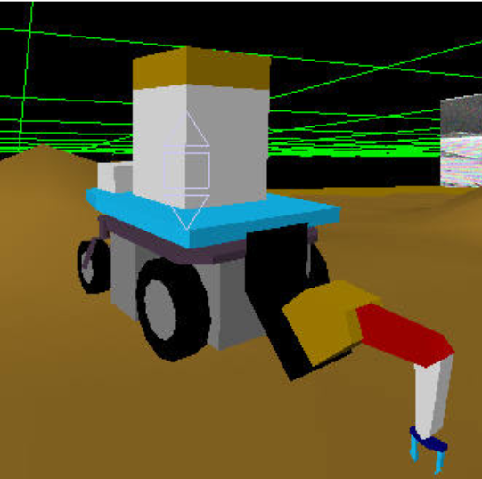 operator view of the MEL vehicle from within the VEVI 3D renderer