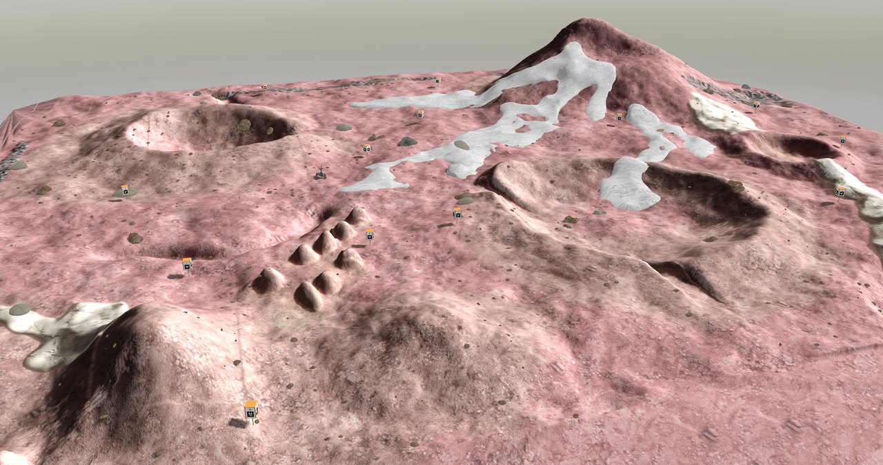 ERC Mars yard in Gazebo