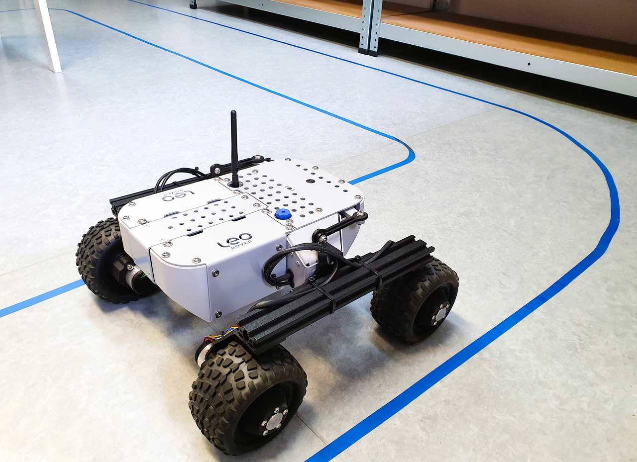 The Leo Rover's line follower