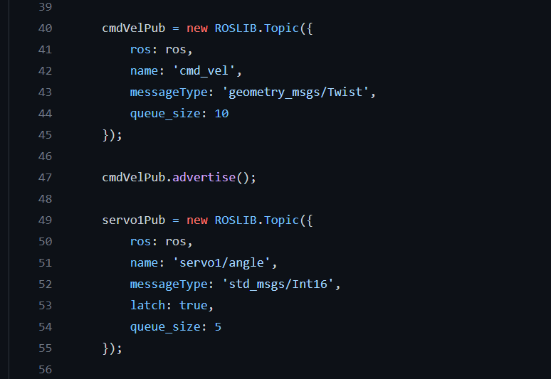 Leo Rover JavaScript